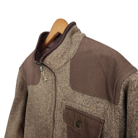 Howler Bros Brown Zip Up Jacket Men's Size XL Outdoors Travel - Picture 6 of 10